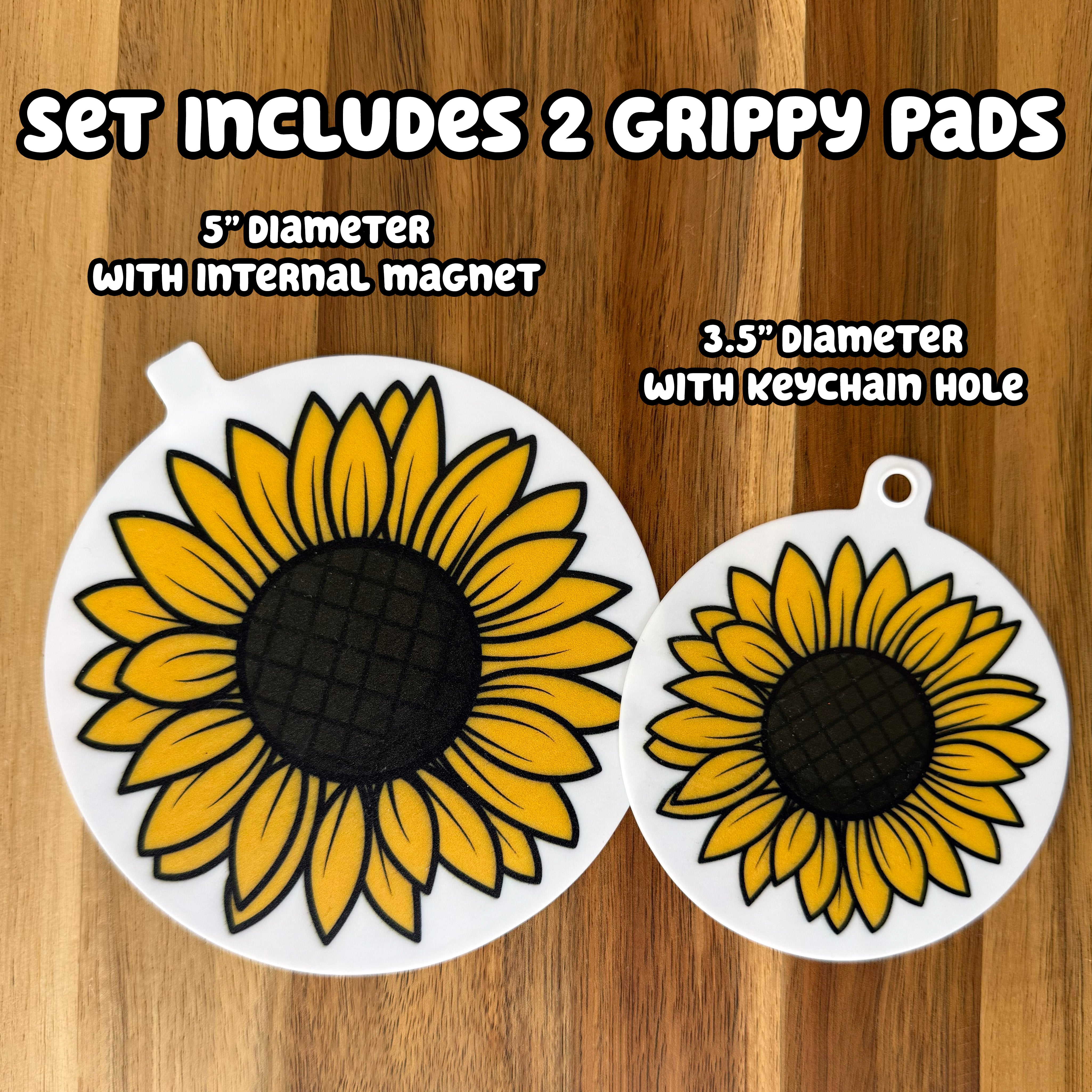 Sunflower Strength | Grippy Pad Set by Tab Buddies